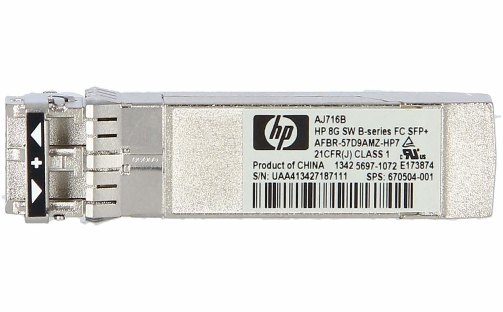 HPE 8Gb Short Wave B-Series SFP+ 1 Pack