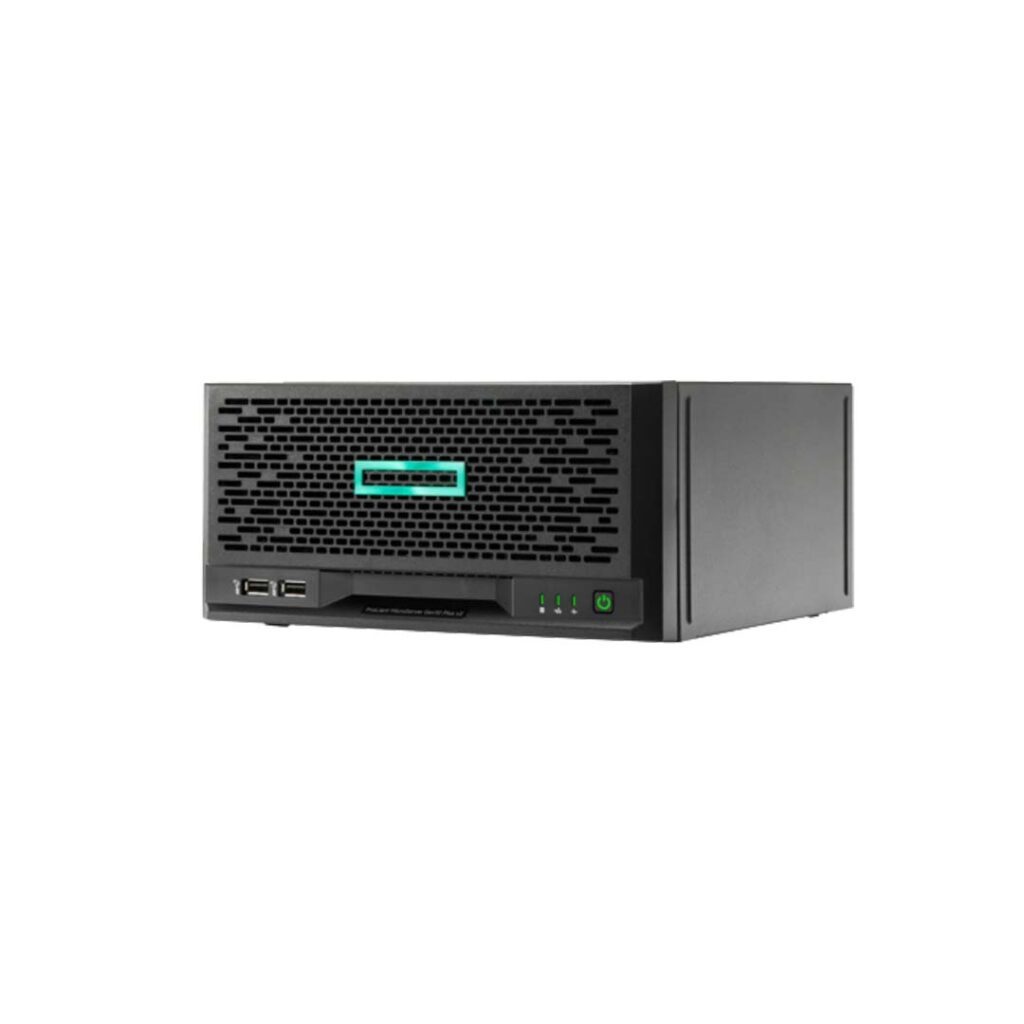 HPE SMART CHOICE ProLiant MicroServer Gen10 Plus v2 Ultra Micro Tower Server - 1 x Intel Pentium Gold G6405 4.1 GHz - 16 GB R