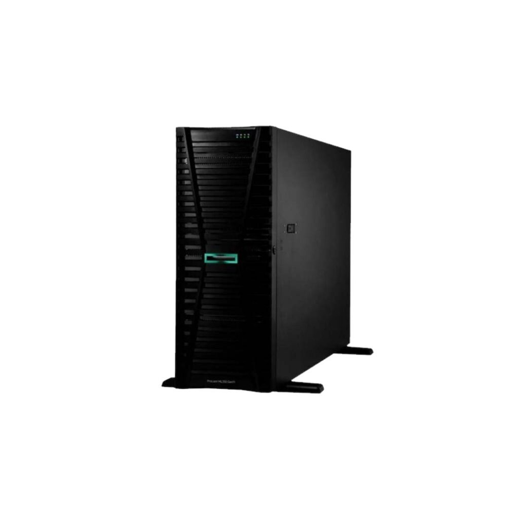 HPE ProLiant ML110 Gen11 Tower Server - Xeon Silver 4410Y - 12 Cores - 64GB RAM - 2x 480GB SSD - 2x 800W Power