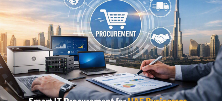 Smart IT Procurement for UAE Businesses with an HP Distributor in Dubai